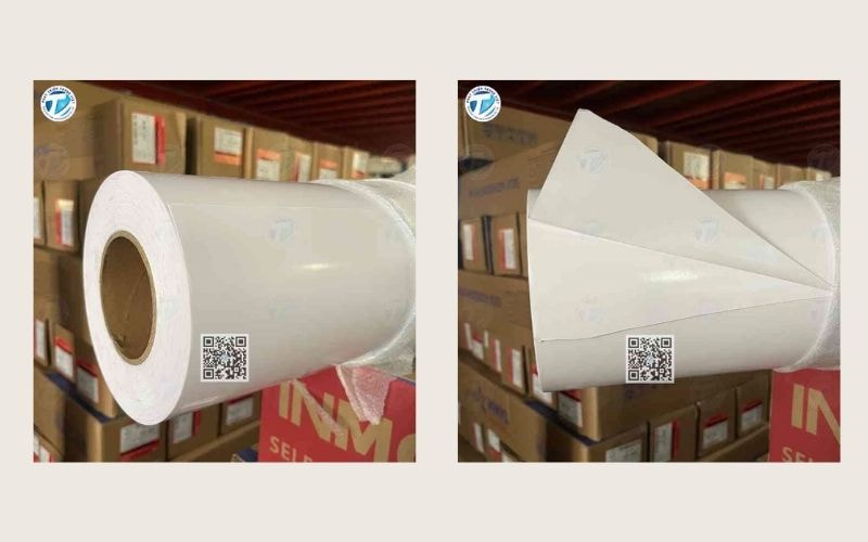 Decal ô tô trắng sữa